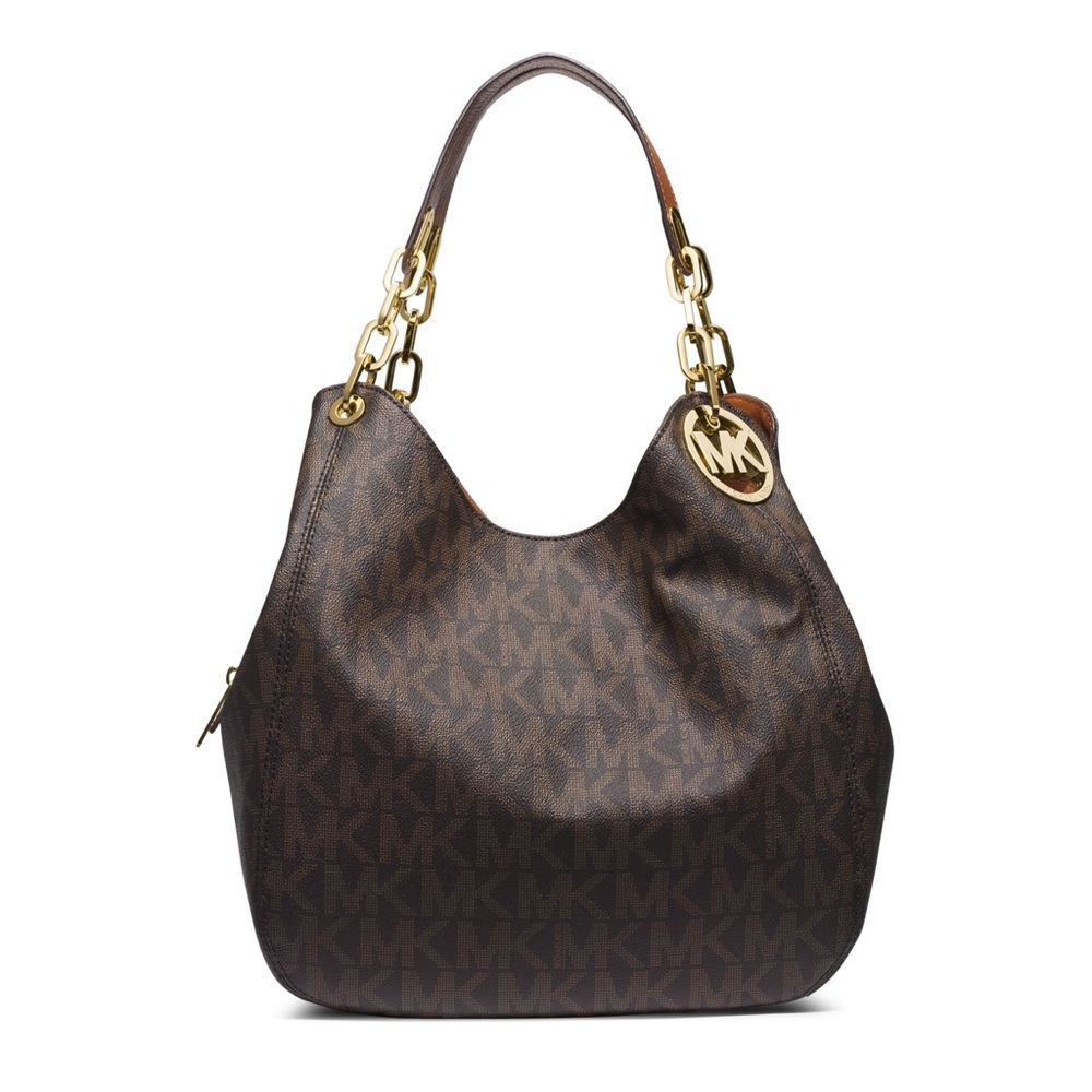 Michael Kors Fulton Signature Chain Purse